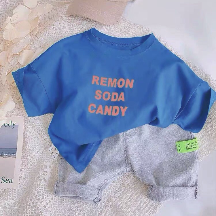 Bộ Cộc Tay Cho Bé Trai Và Bé Gái, Sét Cộc Tay Remon Soda Cho Bé Cân Nặng Từ 5kg-32kg Quần Áo Trẻ Em BETHO KIDS