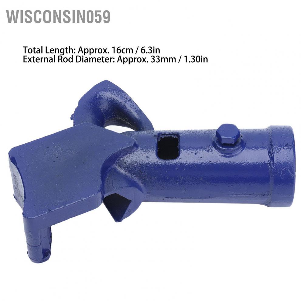Wisconsin059 Conduit Hand Bender 45#Steel Pipe Benders Bending Tool for 20‑25mm Round Water Pipes
