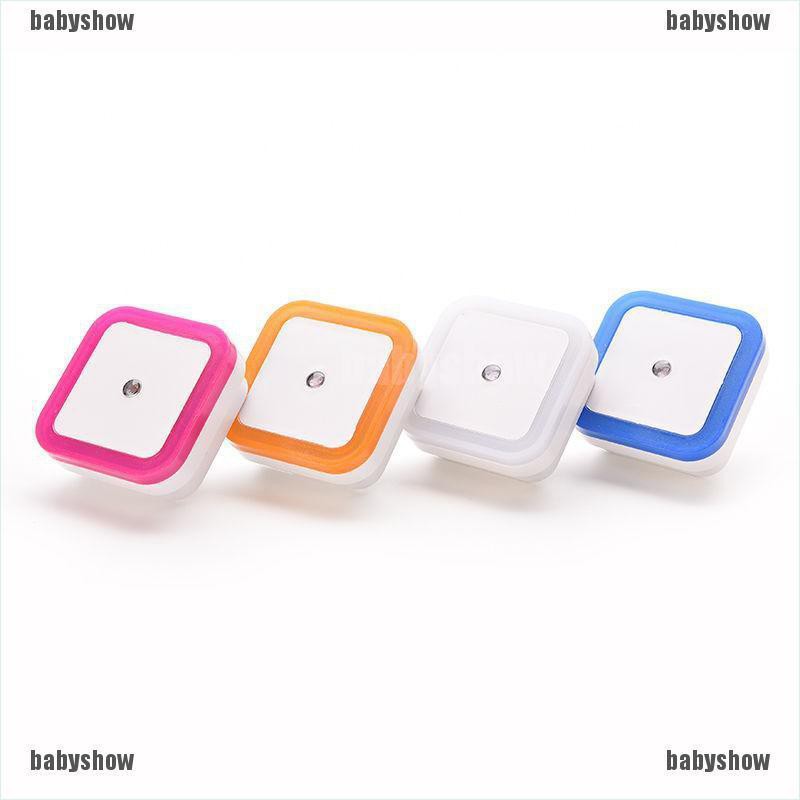 Đèn LED Ngủ Hình Vuông Cảm Biến Tự Động