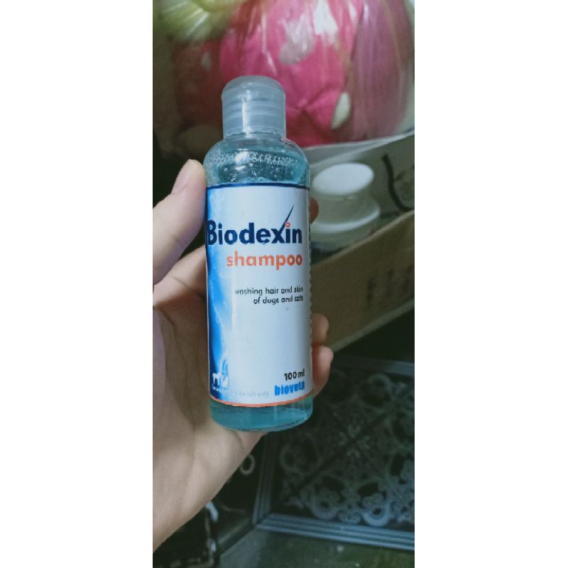 Sữa tắm viêm da Chó, Mèo Biodexin Shampoo 100ml