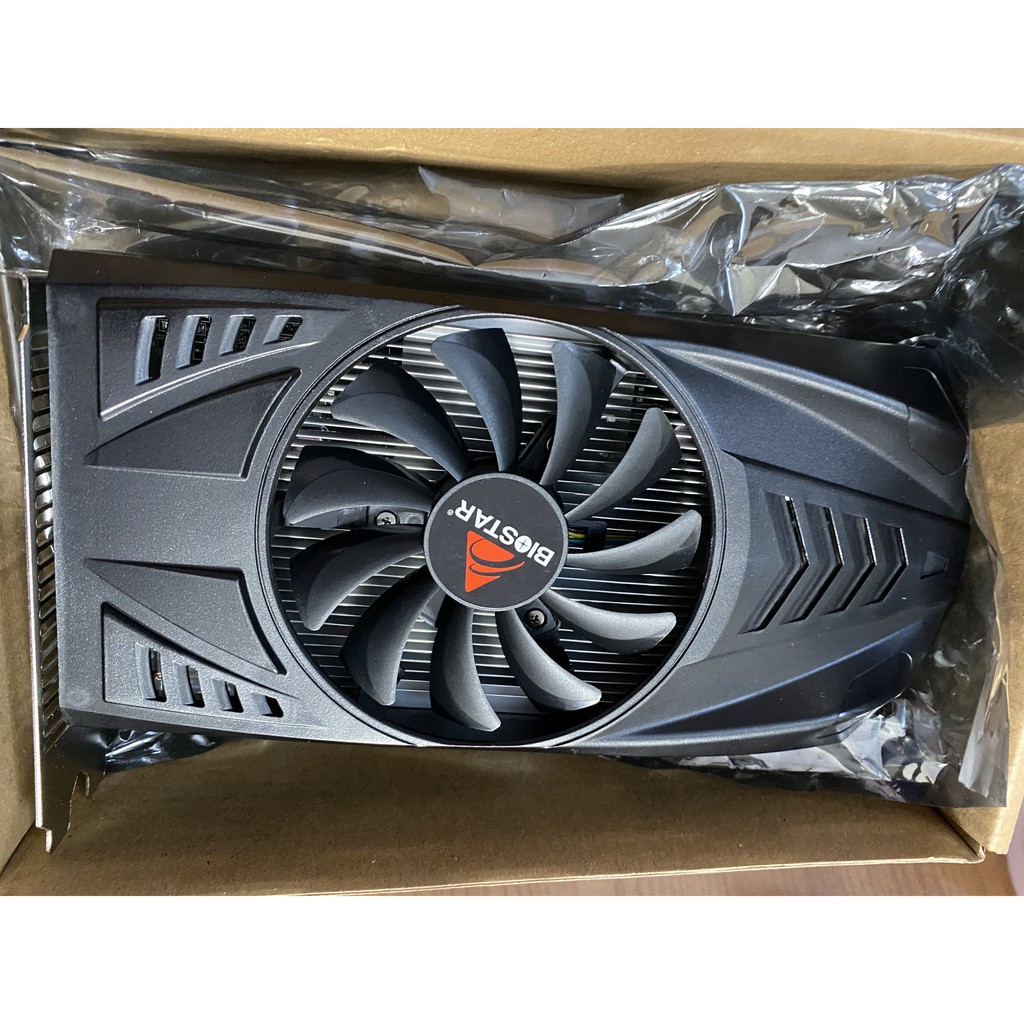 VGA CARD MÀN HÌNH Biostar RX560 4G D5 1 Fan Mới 100% Box giấy bh 03 tháng