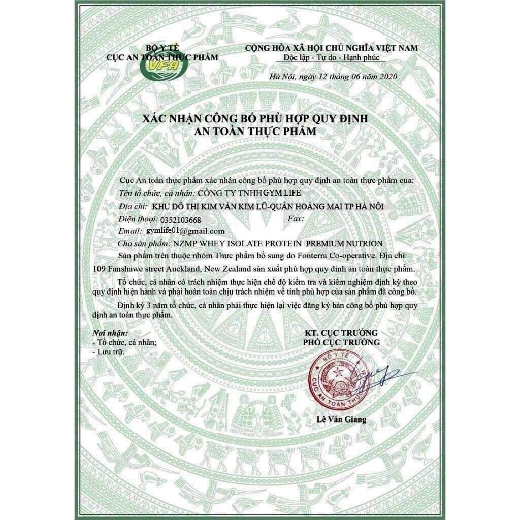 1KG WHEY PROTEIN ISOLATE - Bổ sung protein, ít calories, ít béo, tăng cơ