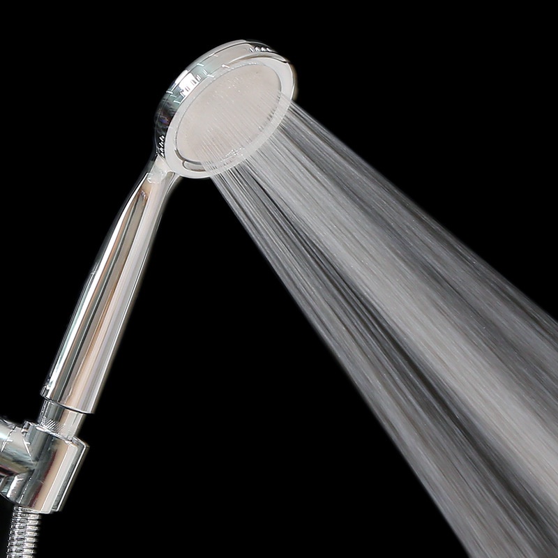 Tay sen, vòi sen nhựa ABS cao cấp mạ Crom sáng bóng kiểu dáng tròn mỏng