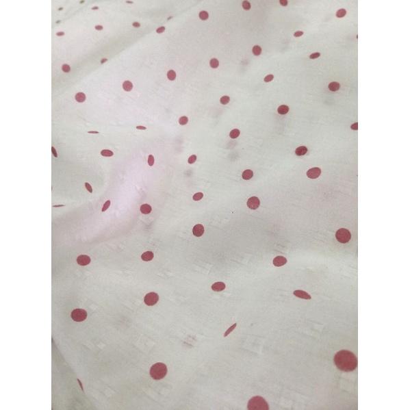 Thô đũi chấm bi màu