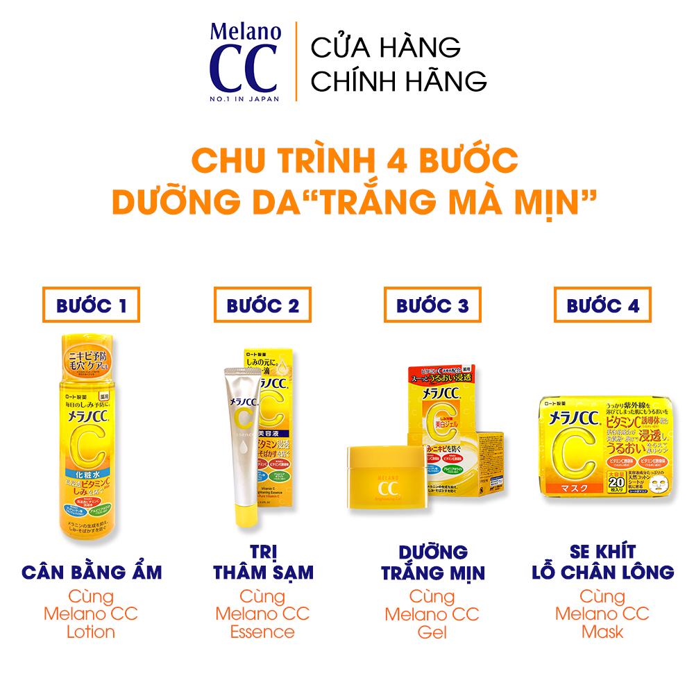 Dung dịch dưỡng trắng da chống thâm nám Melano CC Whitening Lotion 170ml