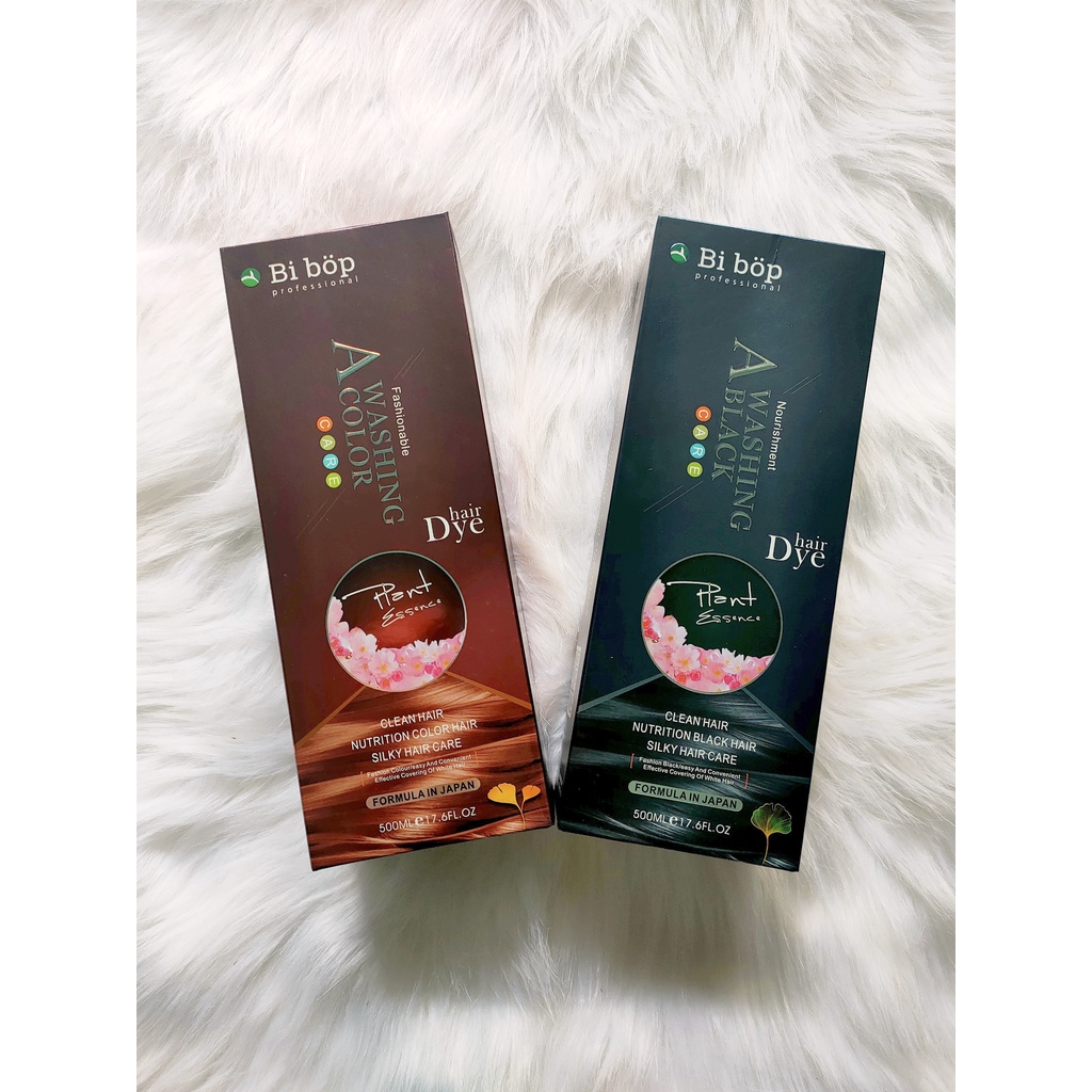 [FREESHIP] Dầu gội Nâu phủ bạc Hair Dye Collagen 500ml