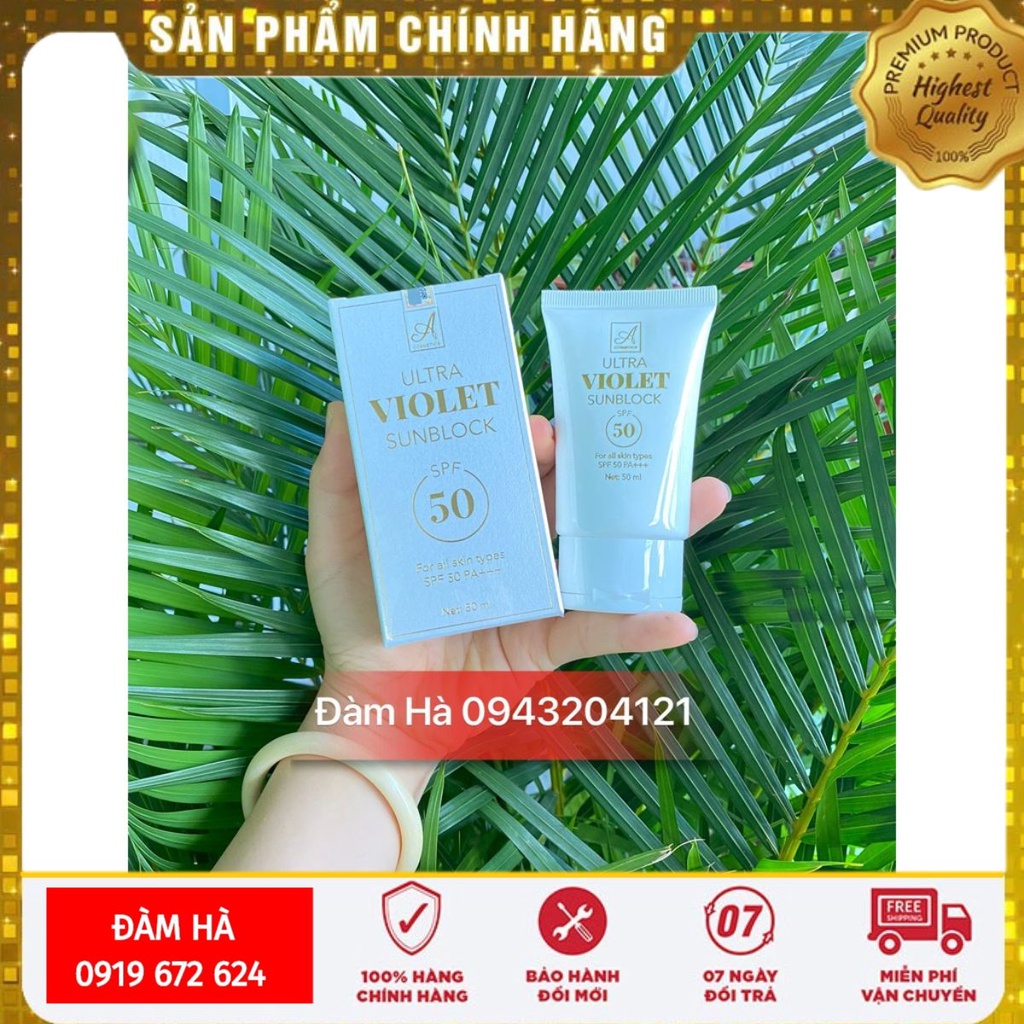 Kem Chống nắng Ultra Violet Sunblock Acosmetics Phương anh