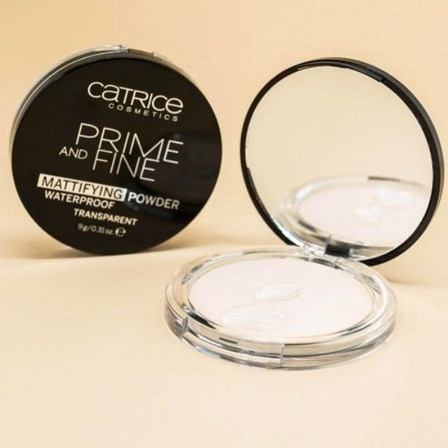 Phấn gương Catrice siêu mịn chống thấm nước prime ang fine
