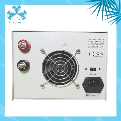 MÁY XI NỮ TRANG 15V-20A  - Máy Cấp Nguồn Chính Hãng 2 Số Lẻ Long Wei LW-1520KD