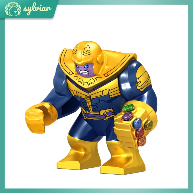 Bộ Đồ Chơi Lắp Ráp Lego Thanos Kèm Găng Tay Cho Trẻ Em
