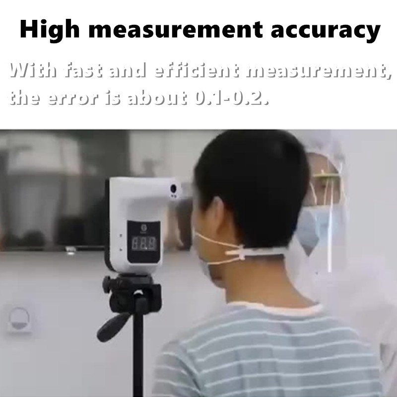 Nhiệt kế hồng ngoại LH009 cảm biến tự động báo động nhiệt độ cao treo tường tiện dụng