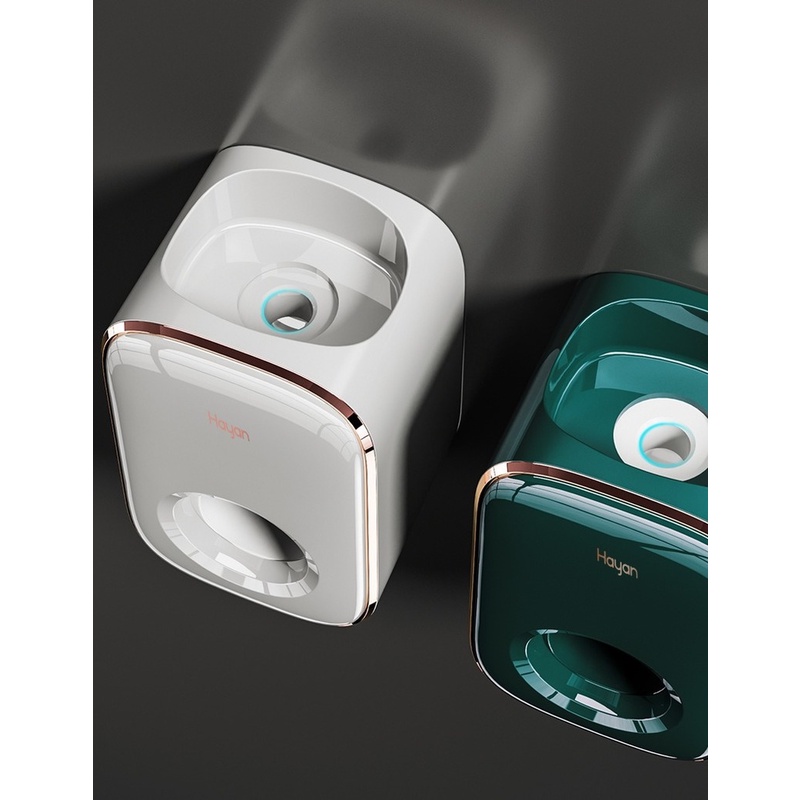 Giá Đỡ Lấy Kem Đánh Răng Tự Động Gắn Tường Nhà Tắm Phong Cách Bắc Âu