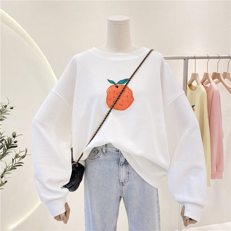 NRVP Áo Hoodie Dáng Rộng Thời Trang Hàn Quốc 2022 Dành Cho Nữ