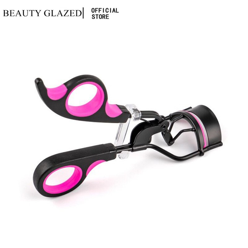 BEAUTY GLAZED mascara + dụng cụ uốn mi, không thấm nước và sử dụng lâu dài