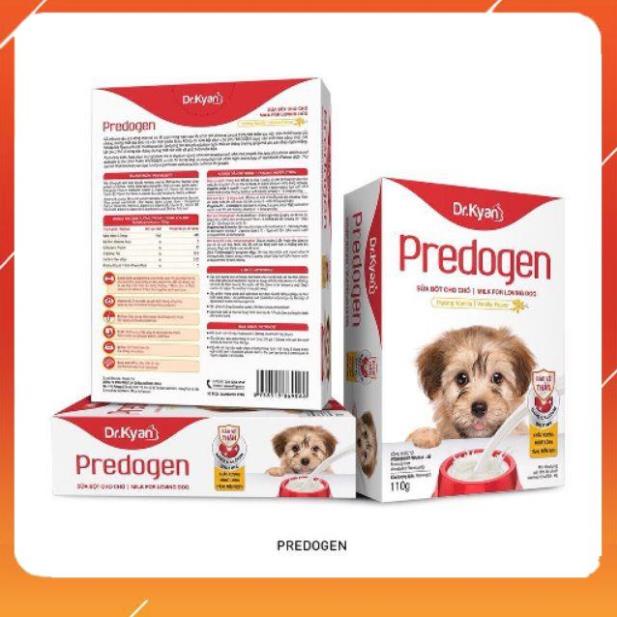 Sữa Bột cho chó Predogen Dr.Kyan - 110g - dành cho chó từ sơ sinh - cung cấp đủ dinh dưỡng giúp phát triển toàn diện