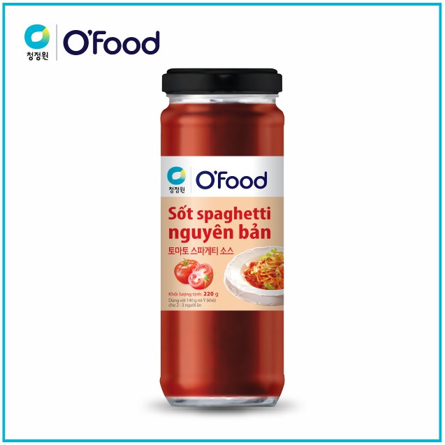 Sốt Spaghetti O'Food chai 220g