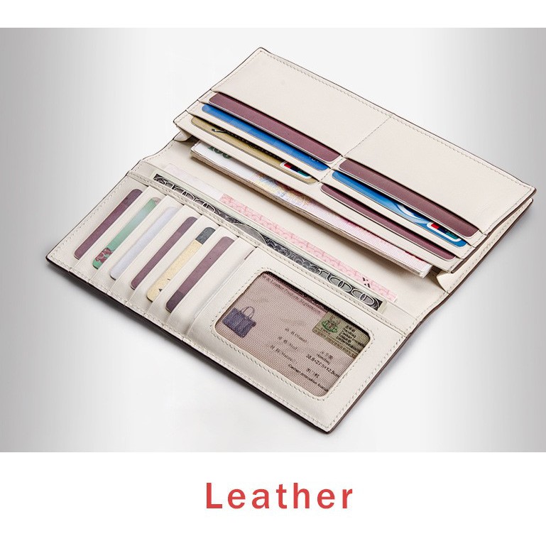 VÍ TIỀN DA TRĂN THẬT 100%