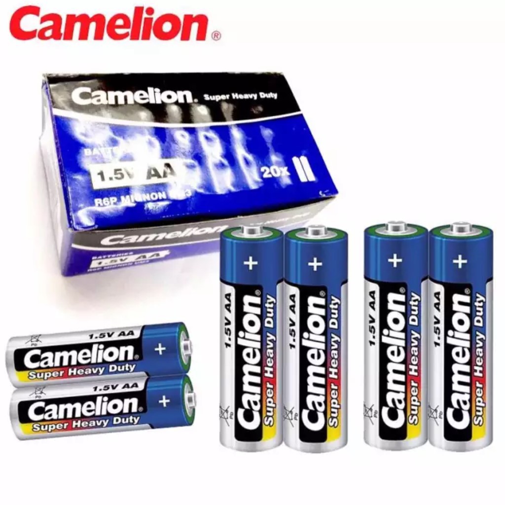 Hộp 40 Viên Pin Tiểu AA (2A) Camelion Super Heavy Duty Battery 1.5V