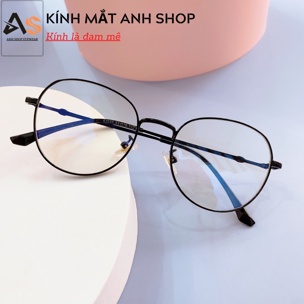 Kính tròn nhỏ kim loại kiểu dáng thời trang trẻ trung 61033
