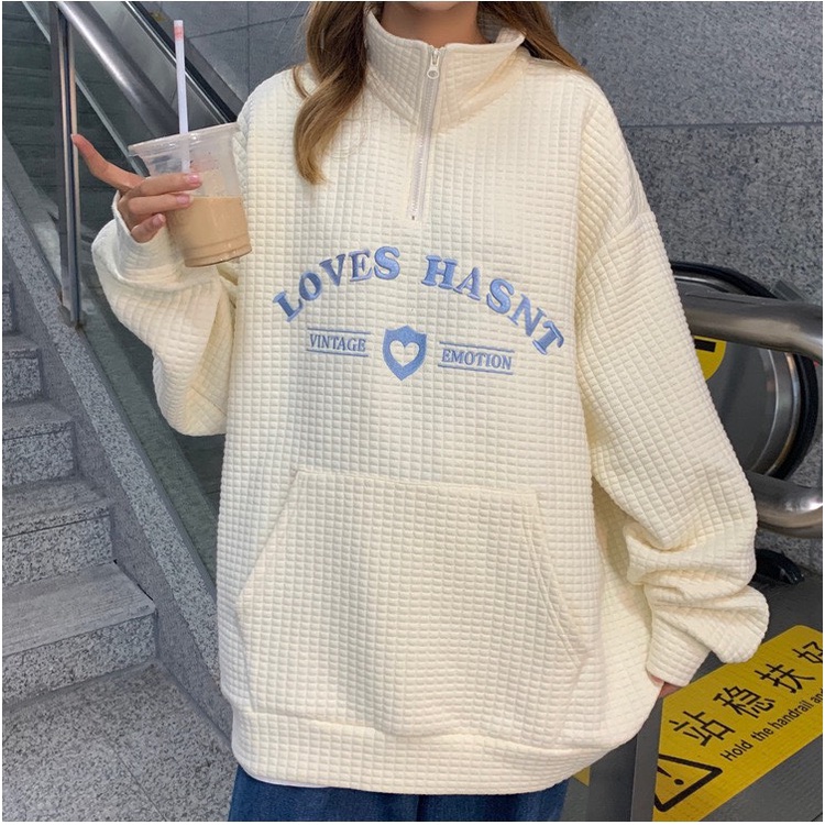 Áo Sweater Louis Polo Có Cổ SuzaHouseStore Dáng Rộng Thời Trang Năng Động Cho Cặp Đôi | BigBuy360 - bigbuy360.vn