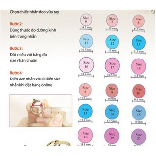 Nhẫn nữ cao cấp, có giấy của tiệm vàng