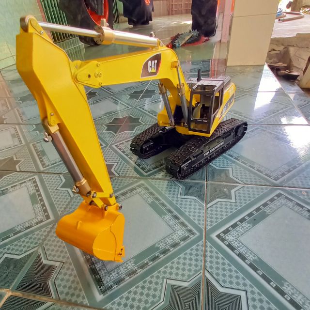 Máy Xúc Thủy Lực mô hình tỉ lệ 1/14 Full kim loại