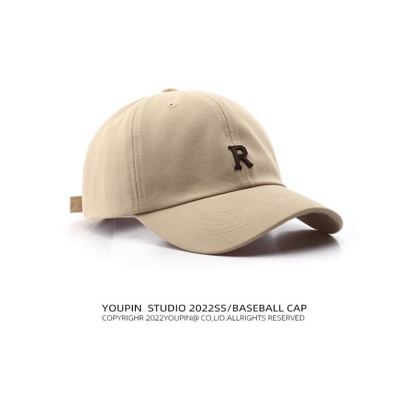 Mũ Lưỡi Trai Nam Nữ Nón Kết Chữ R Thời Trang Unisex Nhiều Màu Hot Trend Phong Cách Nón Lưỡi Trai Form Mềm Vải Cotton