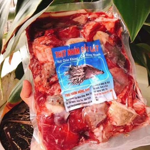 1KG Thịt nhím cắt lát