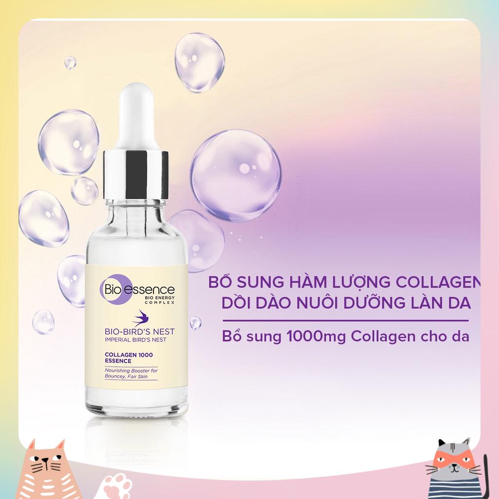 Tinh chất dưỡng da tươi sáng và căng mọng Bio-essence Bio-Bird's Nest Collagen Essence 30ml