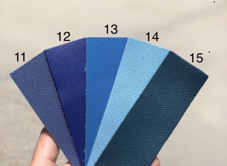 Phôi đồng hồ da Epsom Pháp (bảng màu 21-40)