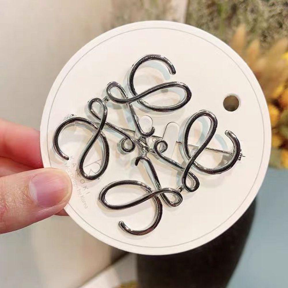 Ghim Cài Áo Kim Loại Hình Vuông Phong Cách Vintage Thời Trang Cho Nữ