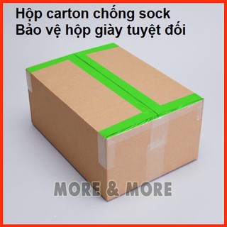 Hộp carton bảo vệ, box giày kích thước 35x25x15/33x23x13/ Xoài Nhi68