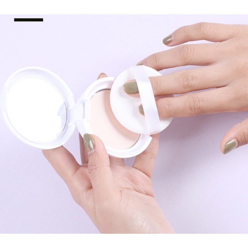 🍓Miếng mút trang điểm tán kem hình tròn siêu mềm mại dùng được cả dạng khô và ướt