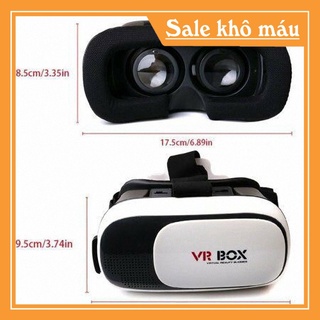 [Siêu Rẻ] Kính Thực Tế Ảo Vr Box Thế Hệ 2