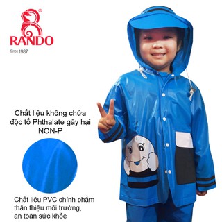 ÁO MƯA TRẺ EM BỘ ONG MẬT RANDO CSPS-16