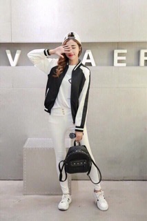 Áo khoác dù bomber nam nữ