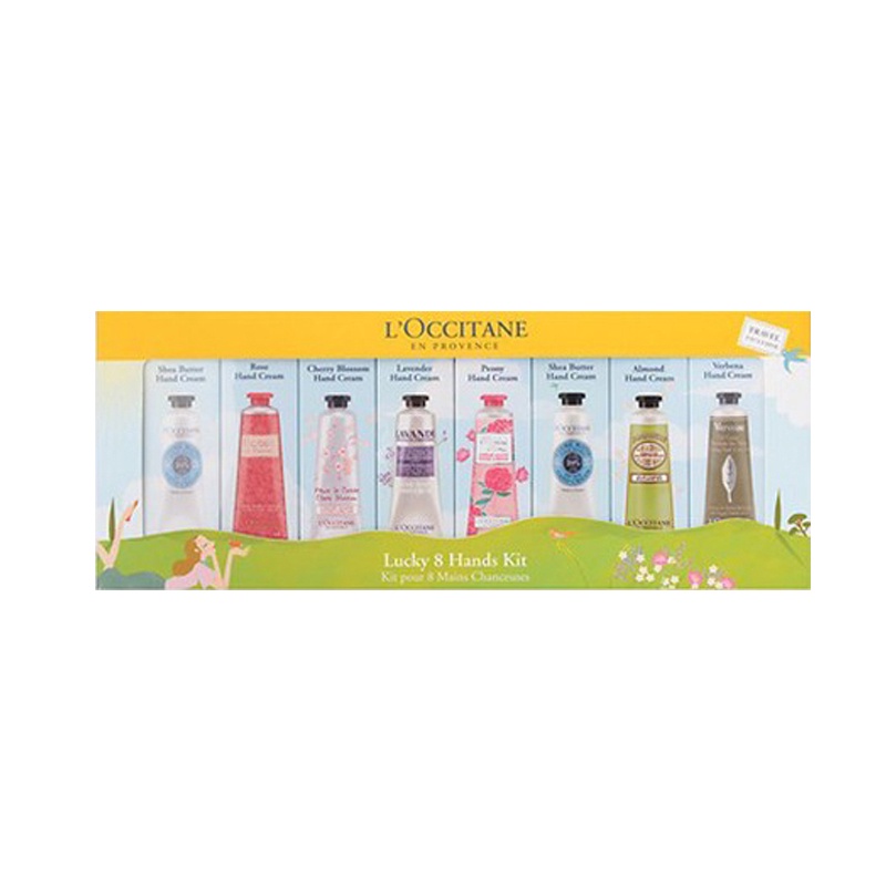 Set 8 Tuýp Kem Dưỡng Da Tay L 'Occitane Hàn Quốc