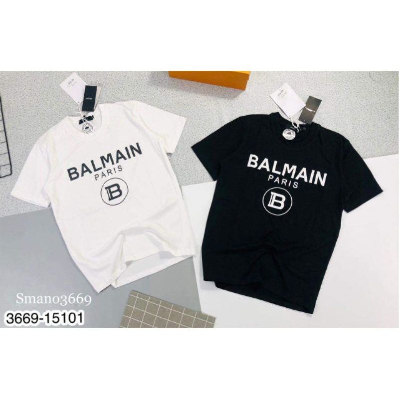 Áo cộc tay nam Balmain đơn giản dễ mix đồ - Áo thun nam cao cấp