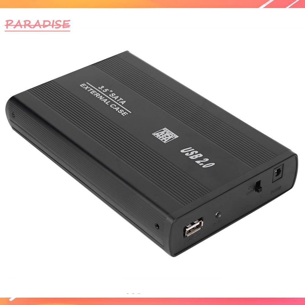 Hộp Đựng Ổ Cứng Ngoài 3.5 Inch Sata Sang Usb2.0 | BigBuy360 - bigbuy360.vn