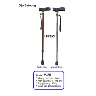 Gậy 1 Chân Thẳng Lucass Y-20
