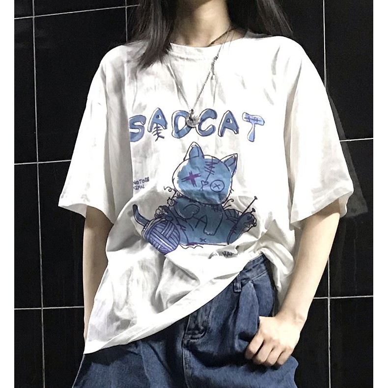 ÁO THUN, ÁO PHÔNG TAY LỠ UNISEX FORM RỘNG OVERSIZE M106