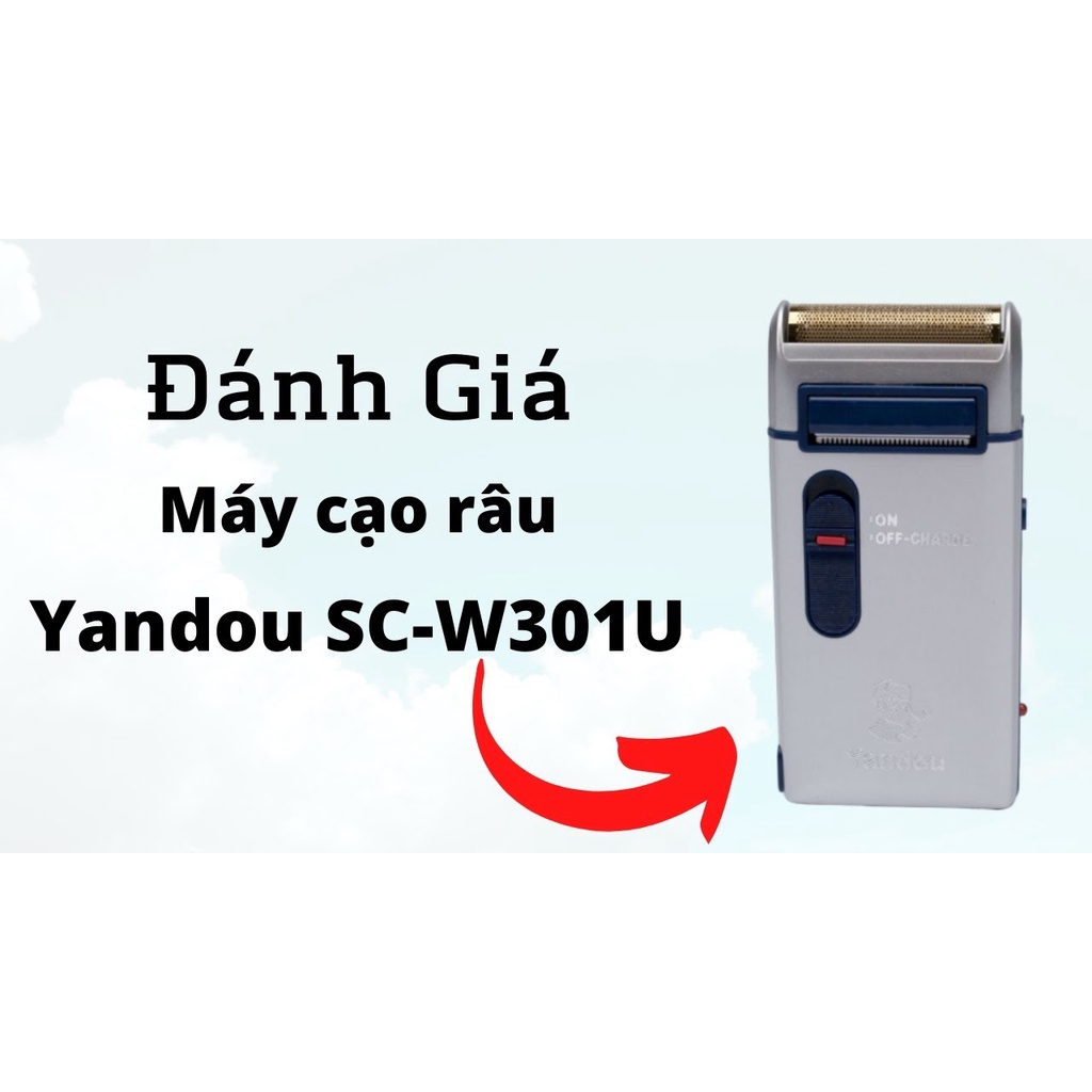 MÁY CẠO RÂU YANDOU SV-W301U - Máy Cạo Khô Yandou 301U SIÊU TIỆN LỢI CHO CÁC ĐẤNG MÀY RÂU