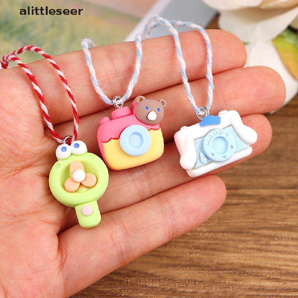 Quạt Máy Ảnh Treo Cổ Trang Trí Nhà Búp Bê Tỉ Lệ 1: 12