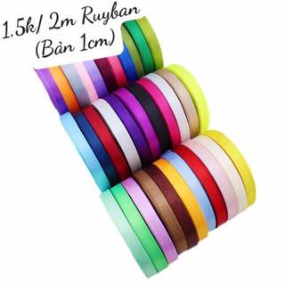 R17🌈RUYBAN TRANG TRÍ (Bản 1cm)