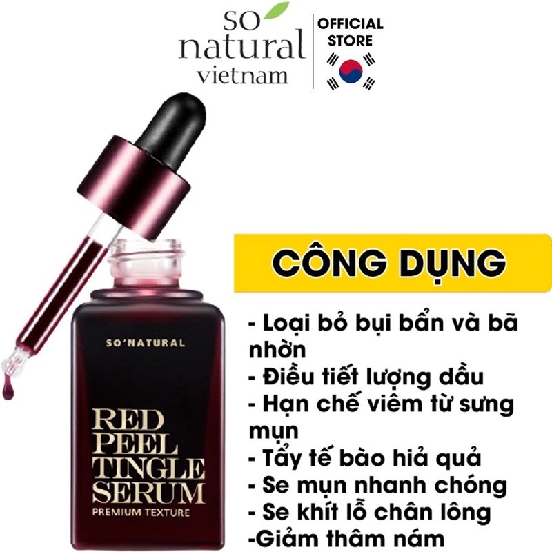 (MẪU MỚI 2020) Thay da sinh học Red Peel Tingle Serum