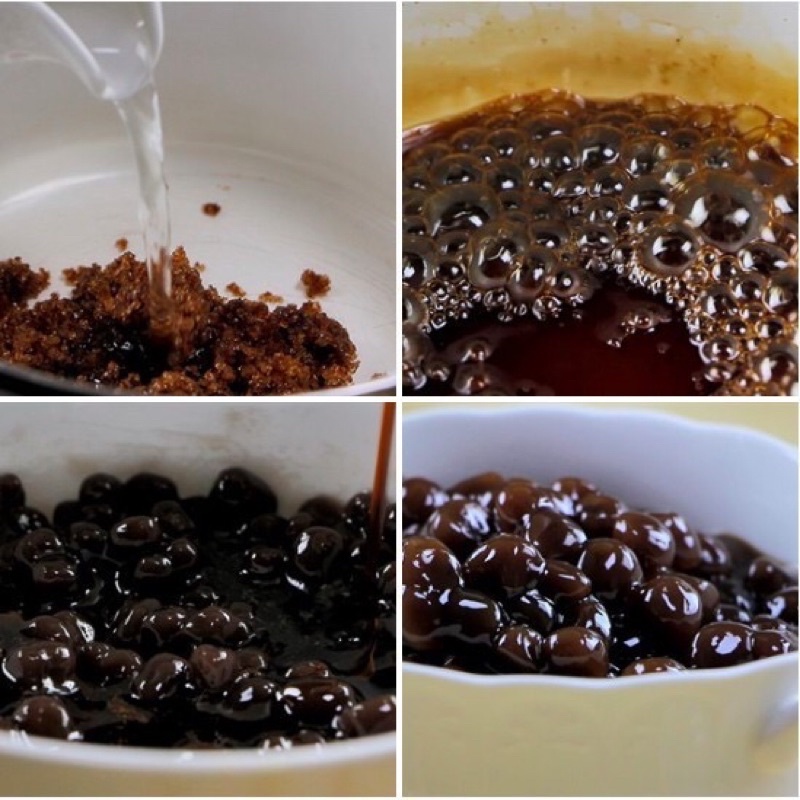Trân châu đen Đài Loan hương caramel gói 1kg