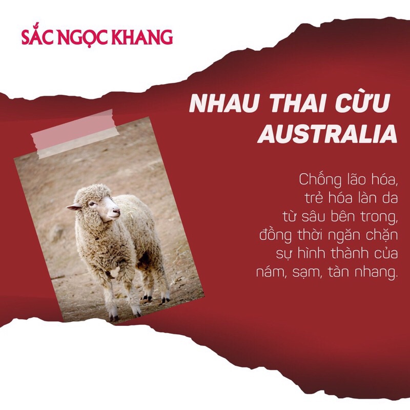 Viên uống Chính hãng SẮC NGỌC KHANG ++  chống lão hóa da, giảm nám, tàn nhan cao cấp