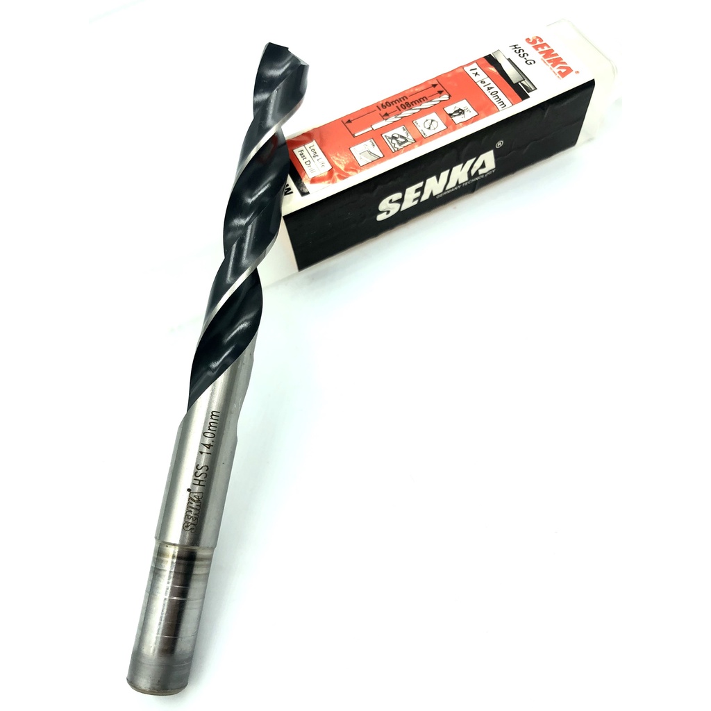 1 mũi khoan Thép gió HSS Khoan Sắt Thép Công nghệ Đức Professional hiệu SENKA, phi từ 13.5mm đến 20.0mm
