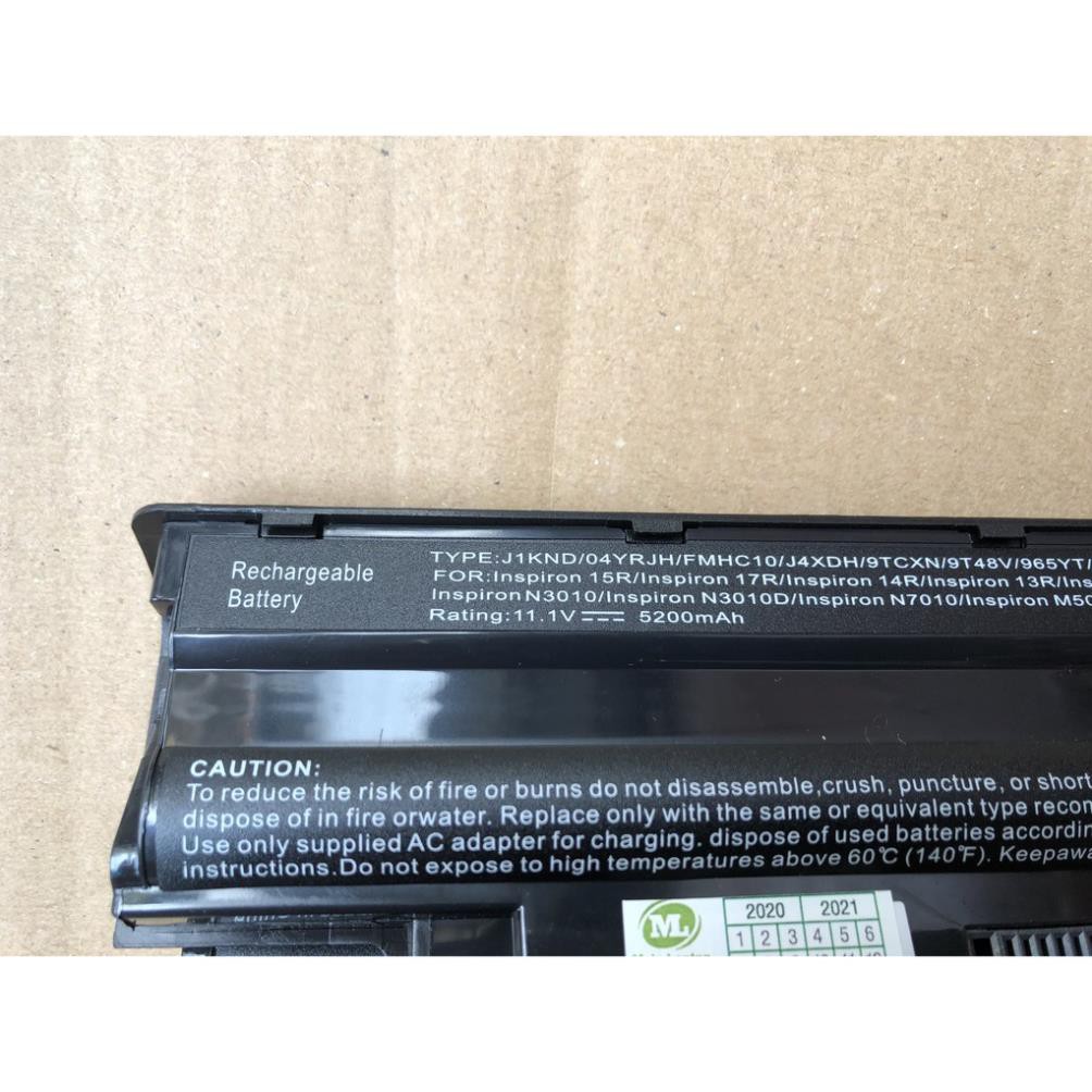 Pin Laptop Dell N4010 N5010 N5110 N4050 N4110 N3420 1440 1450 N5040 N5050 N3520 N5030 N3010 N4040 N7010 N7110 3450 3550