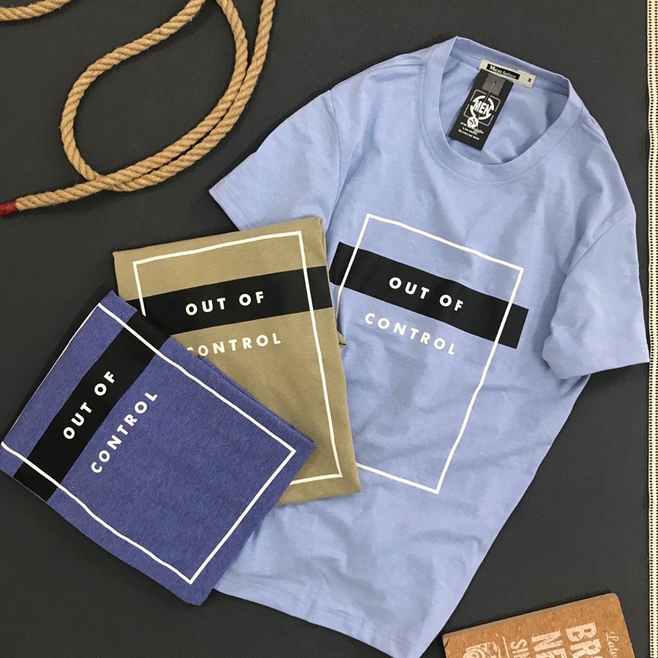 NEW- áo thun cổ tròn men 2019